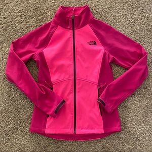 Pink North Face Jacket